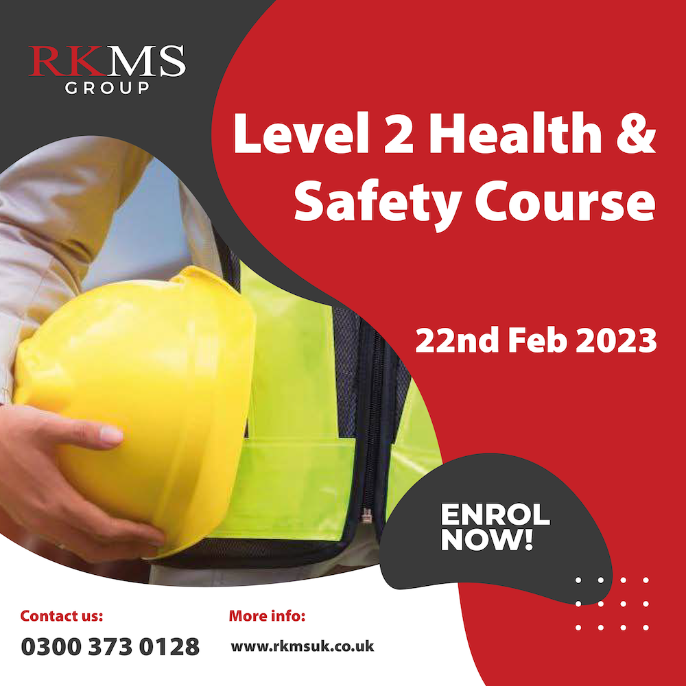 Level 2 Award in Health & Safety within the Workplace RKMS Academy
